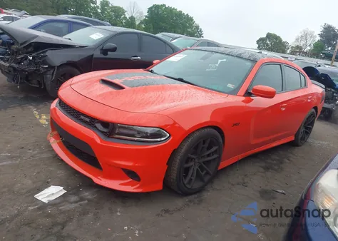 2020 Dodge Charger Scat Pack Rwd from USA, damaged, VIN 2C3CDXGJ8LH162326